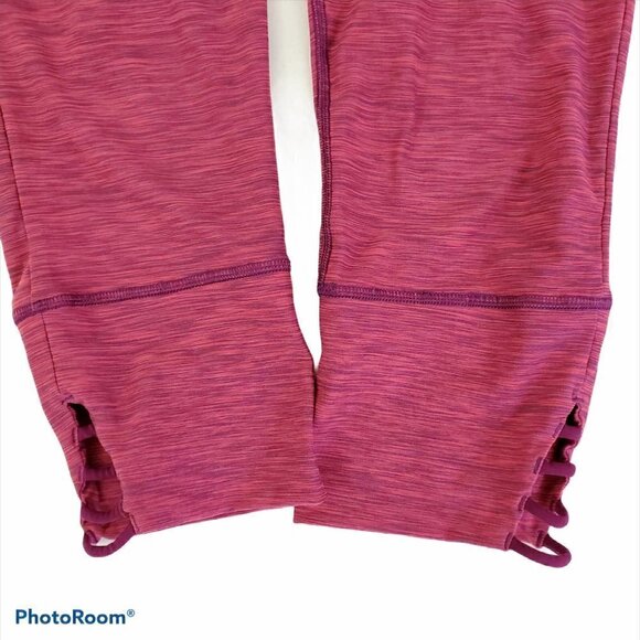 PrAna Leggings Womens Small Pink Tori Crop Athleisure Pants Yoga‎ Stretch - Picture 4 of 11